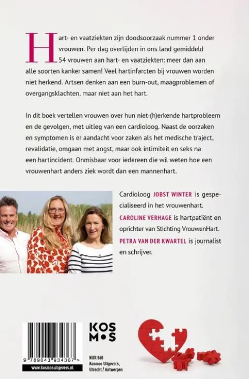Ook vrouwen krijgen een hartinfarct