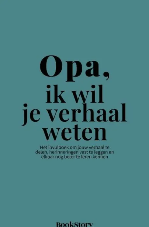 Opa, ik wil je verhaal weten