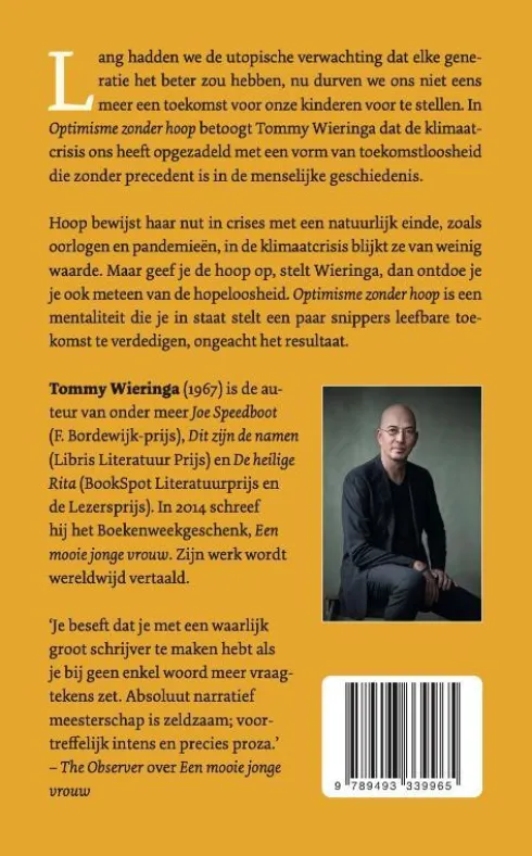 Optimisme zonder hoop