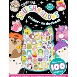Original Squishmallows sticker- en doeboek