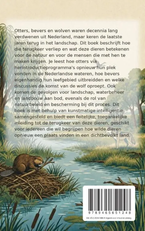 Otter, bever en wolf terug in Nederland