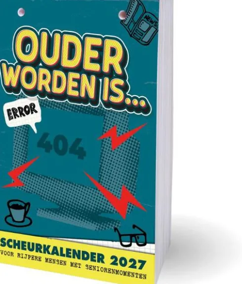Ouder worden is… scheurkalender 2027