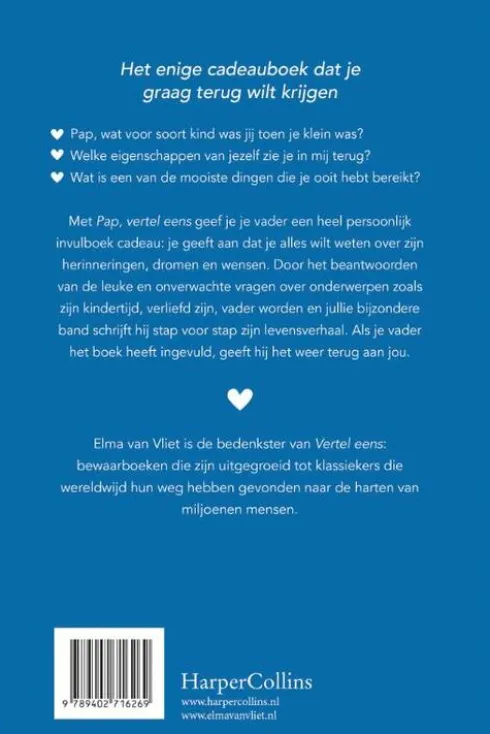 Pap, vertel eens
