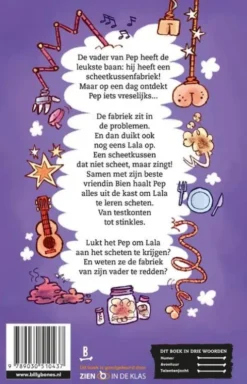 Pep en het zingende scheetkussen
