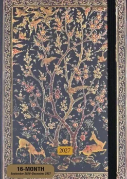 2027 Persian Grove Weekly Planner (16 Months, Sept 2026 to D