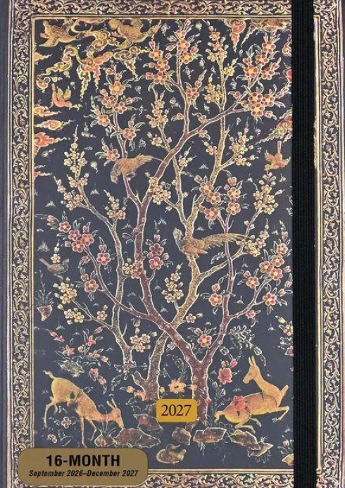 2027 Persian Grove Weekly Planner (16 Months, Sept 2026 to D