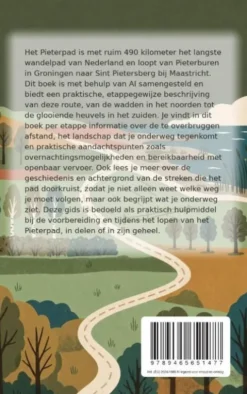 Pieterpad in etappes van wad tot heuvel