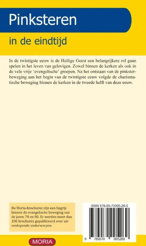 Pinksteren in de eindtijd
