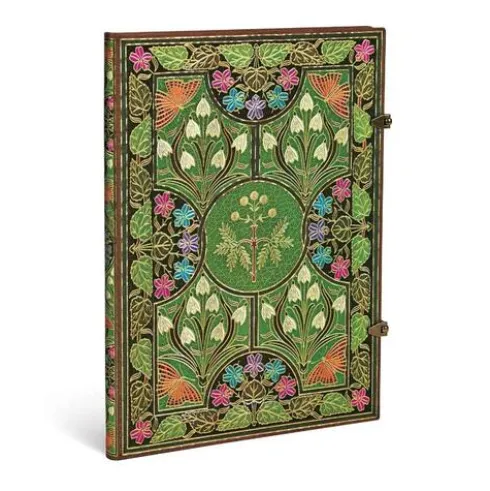 Poetry in Bloom Grande Unlined Hardcover Journal