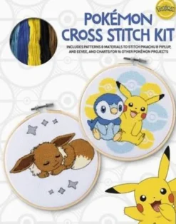 PokeMon Cross Stitch Book & Kit