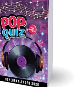 Popquiz met weetjes scheurkalender 2026