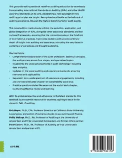 Principles of International Auditing and Assurance