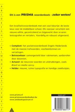 Prisma woordenboek Engels-Nederlands