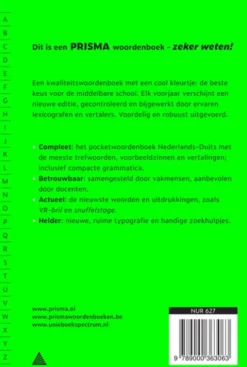 Prisma woordenboek Nederlands-Duits