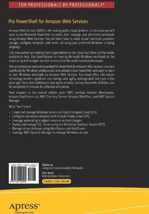 Pro PowerShell for Amazon Web Services