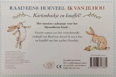 Raad eens hoeveel ik van je hou