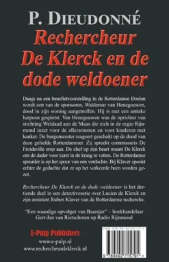 Rechercheur De Klerck en de dode weldoener