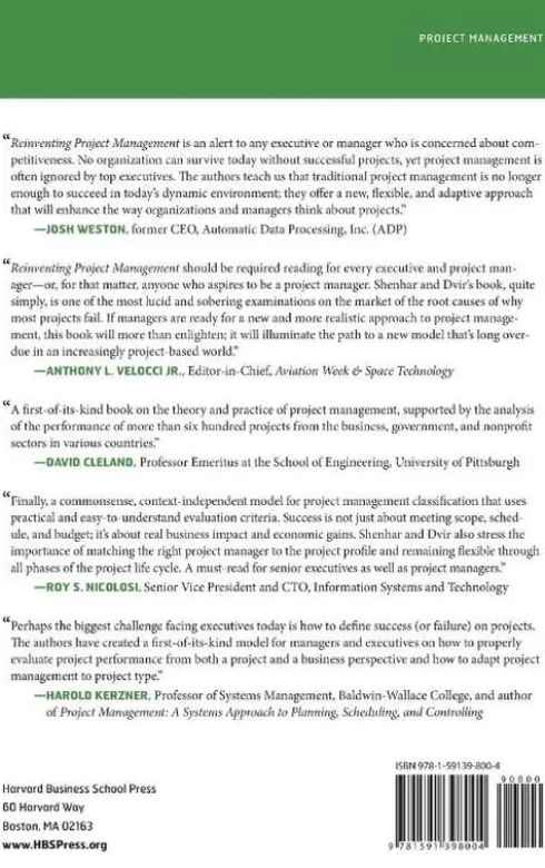 Reinventing Project Management