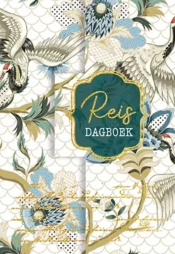 Reisdagboek - cover in Japans design | algemeen invuldagboek