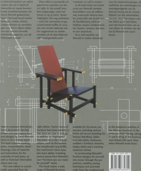 Rietveld meubels om zelf te maken - How to construct Rietveld furniture