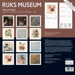 Rijksmuseum maandkalender 2027