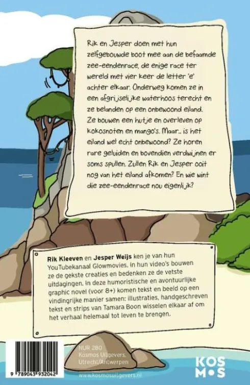 Rik en Jesper overleven op een onbewoond eiland