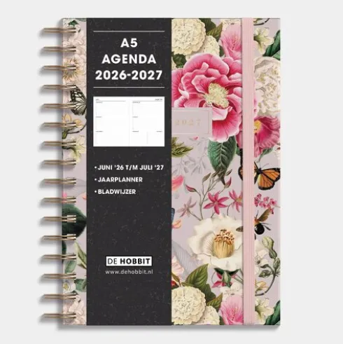 Ringband Agenda 2026-2027 A5 Brocante