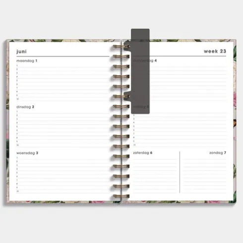 Ringband Agenda 2026-2027 A5 Brocante