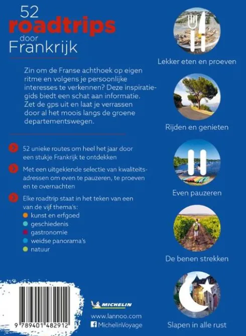 52 Road trips door Frankrijk
