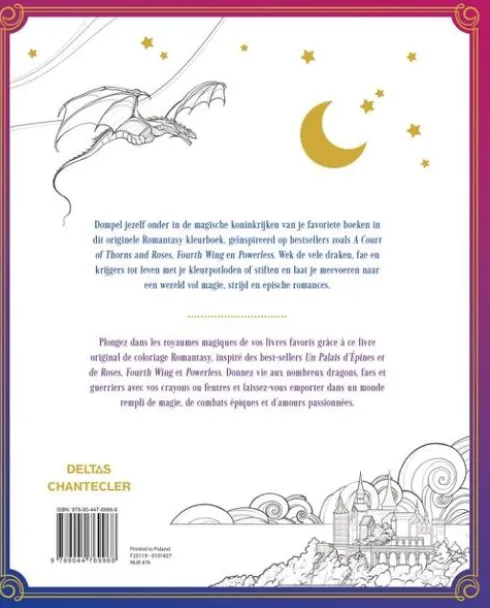Romantasy Coloring Kleurboek / Romantasy Coloring Livre de coloriage