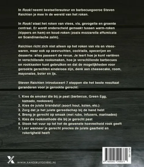 Rook! Culinair roken op de BBQ en in andere rookkasten