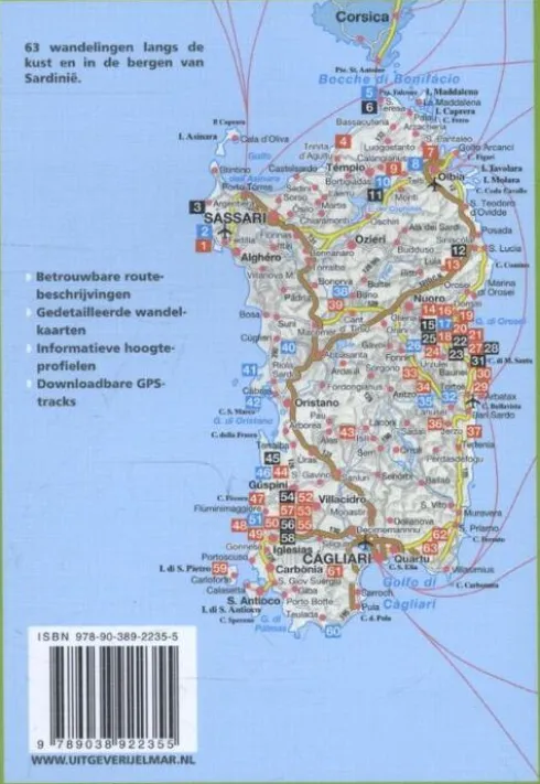 Rother Wandelgidsen - Sardinië