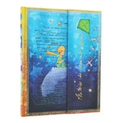 Saint-Exupery, The Little Prince (Embellished Manuscripts Collection) Ultra Unlined Hardcover Journal (Wrap Closure)