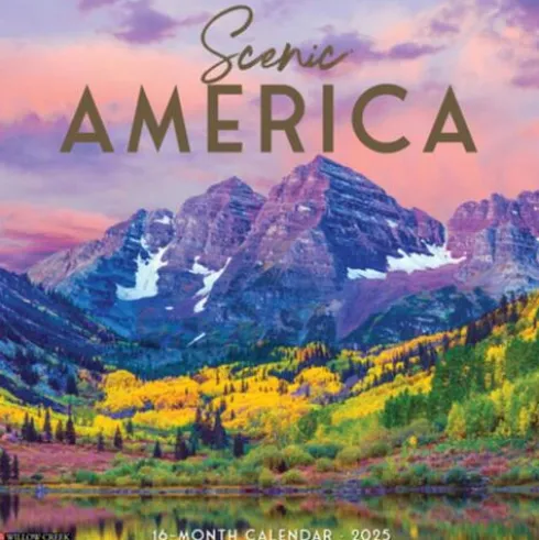 Scenic America 2025 12 X 12 Wall Calendar