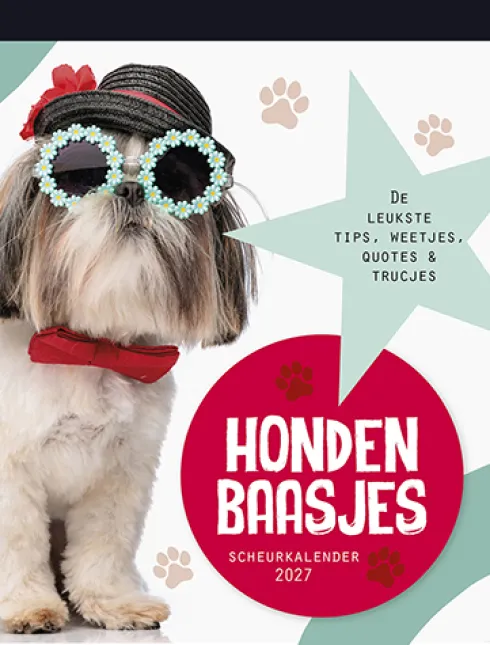 Scheurkalender 2027 Hondenbaasjes