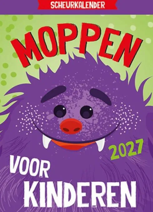 Scheurkalender 2027 Moppen voor kinderen