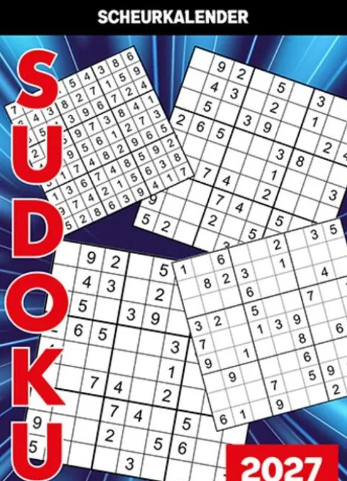 Scheurkalender 2027 Sudoku