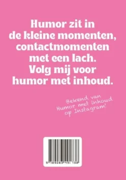 Scheur mij voor humor met inhoud
