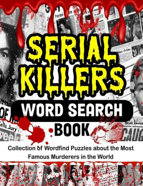Serial Killers Word Search Book