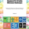 Shepherd Pit 20 Selfie Milestone Challenges Shepherd Pit Milestones for Memorable Moments, Socialization, Indoor & Outdoor Fun, Training Volume 3