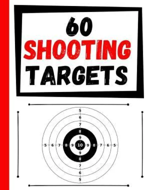 60 Shooting Targets: Large Paper Perfect for Rifles / Firearms / BB / AirSoft / Pistols / Archery & Pellet Guns
