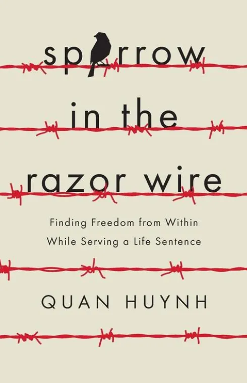 Sparrow in the Razor Wire