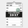 Spiraalkalender A5 D1 2027