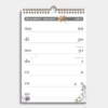 Spiraalkalender A4 2026 Weidebloemen