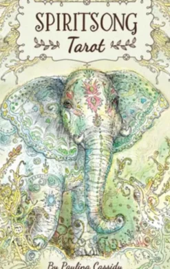 Spiritsong Tarot: 78-Card Tarot Deck with Animal Spirit Guides, Shamanic Symbolism, Hand-Drawn Visionary Artwork, Divine Guidance, 108-Page Guidebook