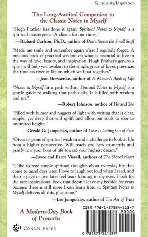 Spiritual Notes to Myself