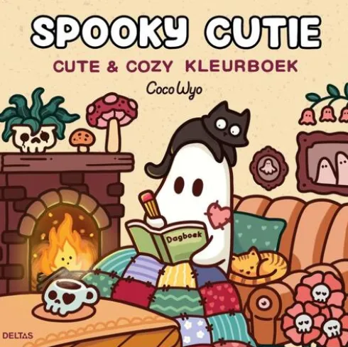 Spooky Cutie Cute & Cozy kleurboek Coco Wyo