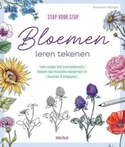 Stap voor stap bloemen leren tekenen