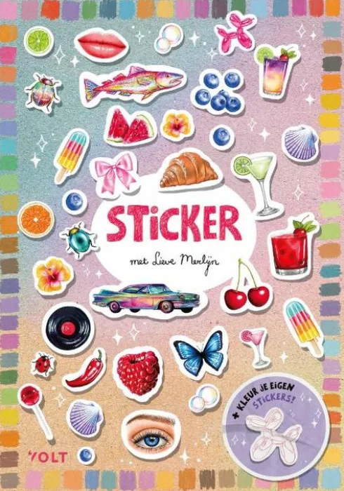 Sticker met Lieve Merlijn