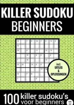 SUDOKU KILLER - Makkelijk - NR.23 - Puzzelboek met 100 Makkelijke Puzzels voor Volwassenen en Ouderen